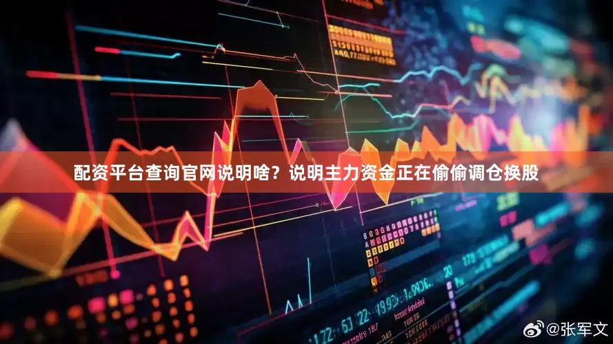 配资平台查询官网说明啥？说明主力资金正在偷偷调仓换股